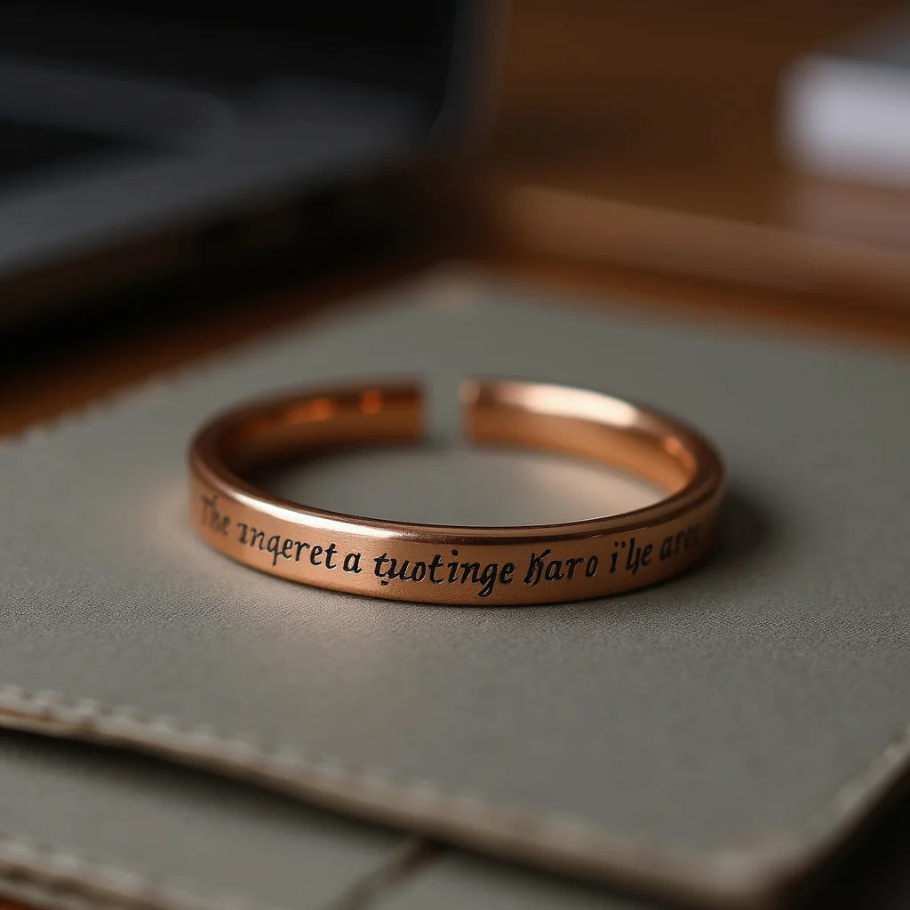 Engraved Bracelets - צמידים חרוטים עם מסרים אישיים שמשדרגים כל סטייל ביום יום