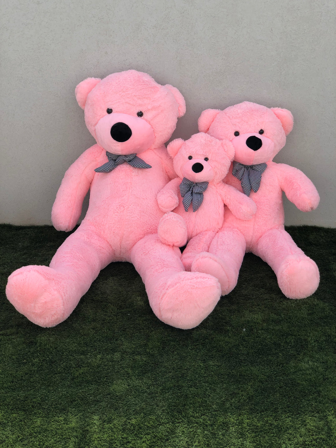 דובי ענק שתי מטר בצבע ורוד קלאסי (2 מטר)