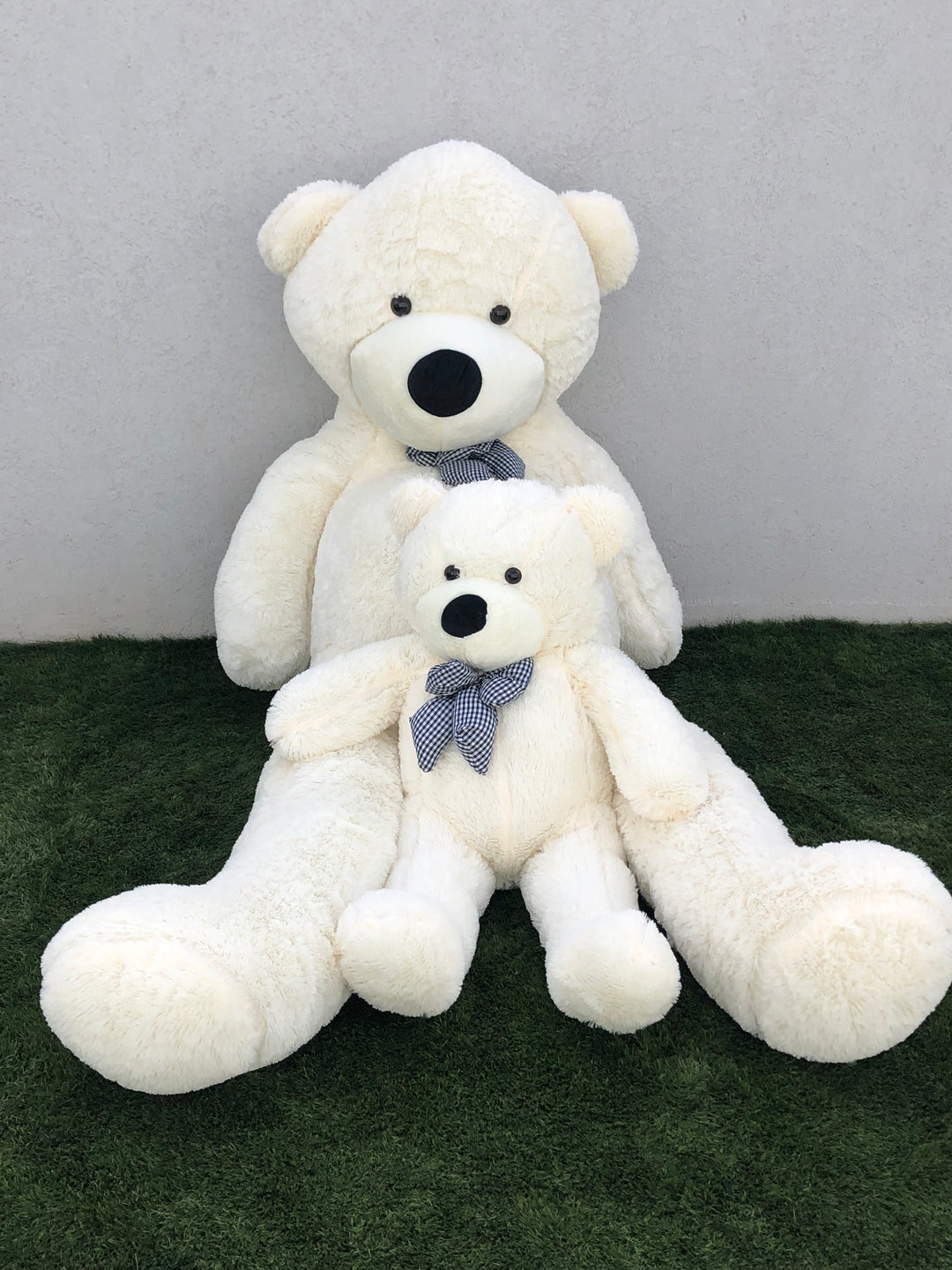 דובי ענק שתי מטר בצבע לבן שמנת (2 מטר)