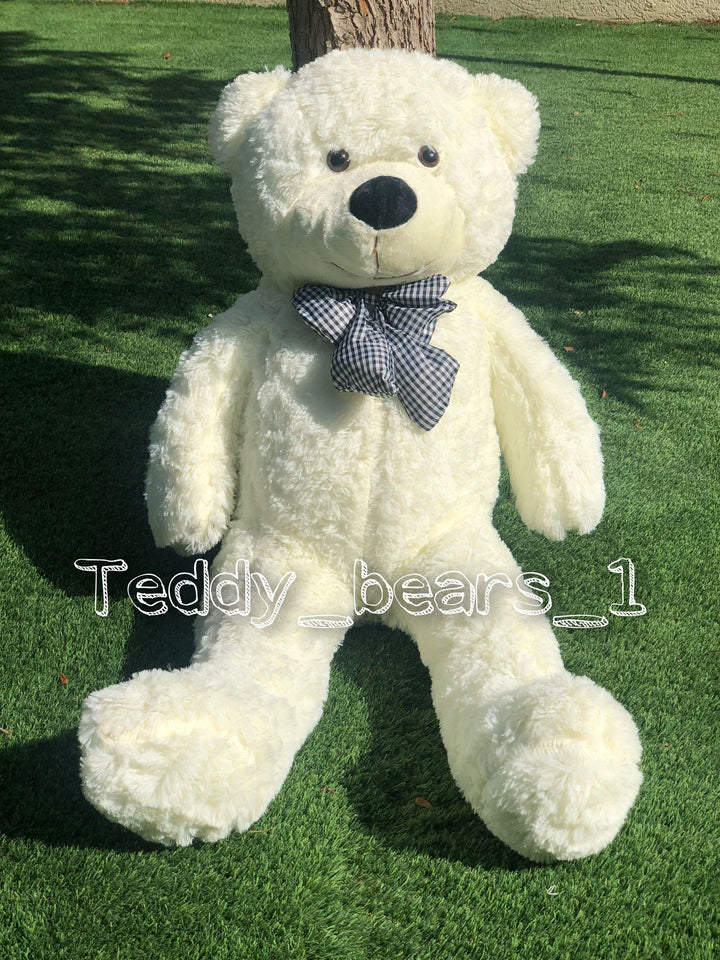 דובי ענק בצבע שמנת